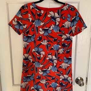 J.Crew Printed Shift Dress